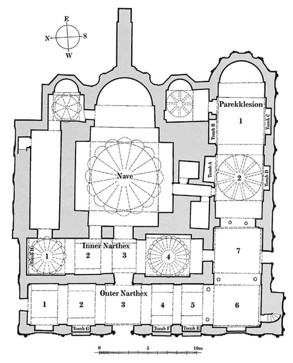 план на църквата