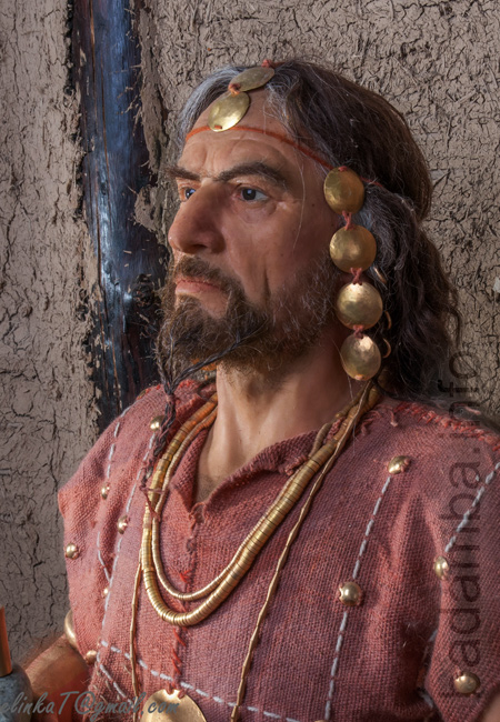 Chalcolithic King - portrait