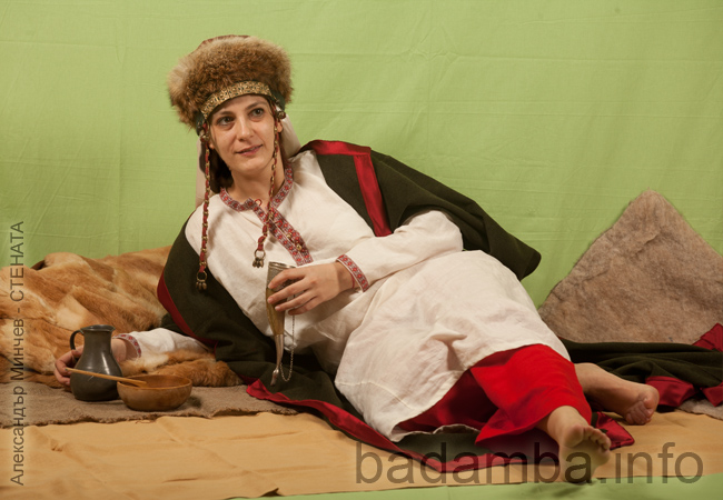 Bulgarian lady resting