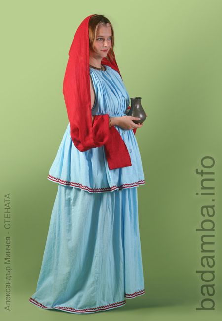 Thracian lady in blue