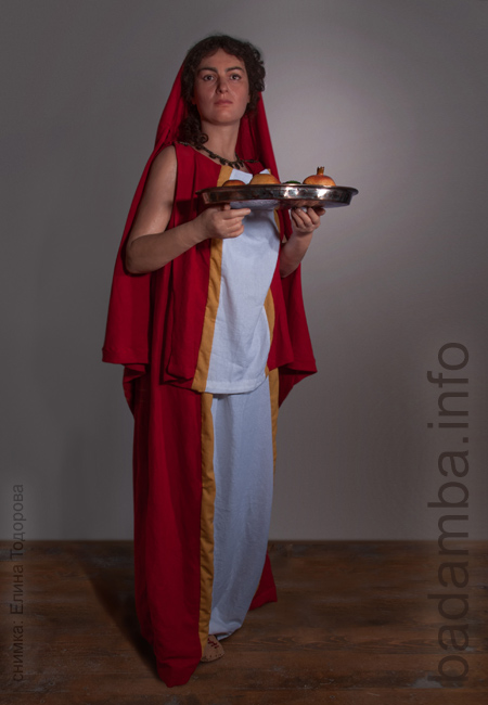 Thracian priestess full-length