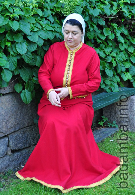 Red dress