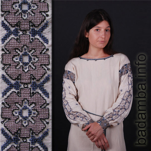 Female silk tunic