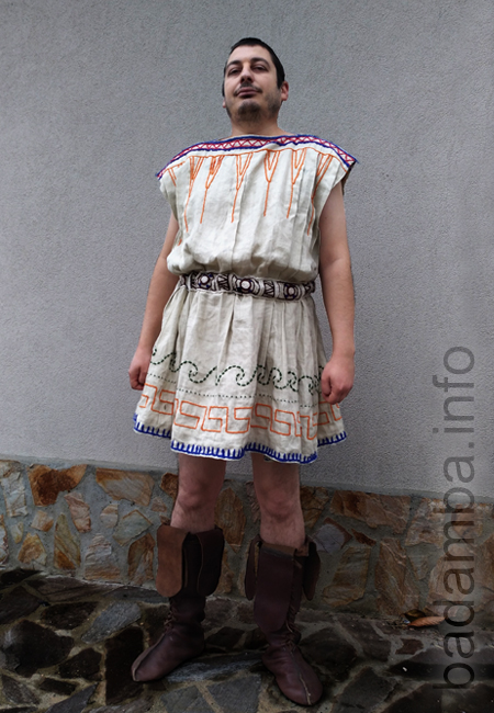 Tunic with Rhodope motives