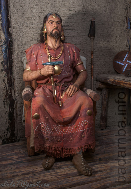 Chalcolithic king - reconstruction